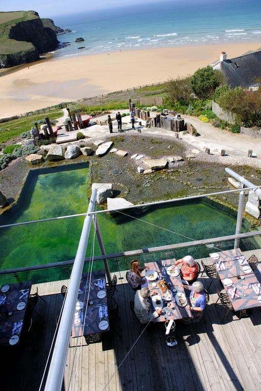 Scarlet Hotel Mawgan Porth Exterior foto